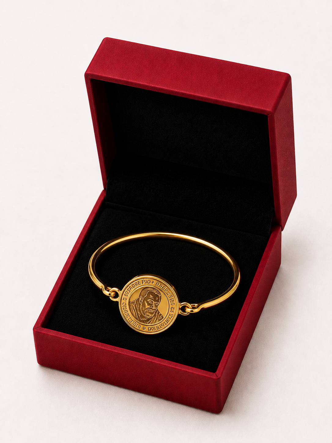 Padre Pio Bangle Bracelet
